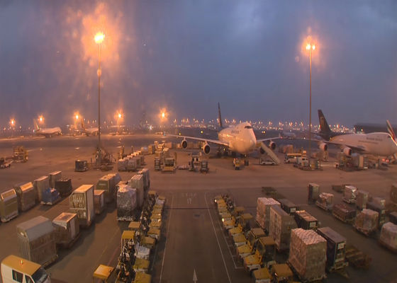 Fast Global Air Courier DHL Global Forwarding Freight Aéreo Guangzhou Para o Mundo inteiro
